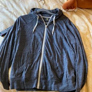 ✨light grey zip-up✨